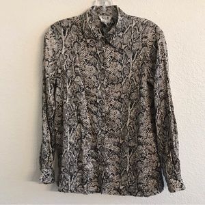 2/$30 S.L.B. Silk Button Down Shirt